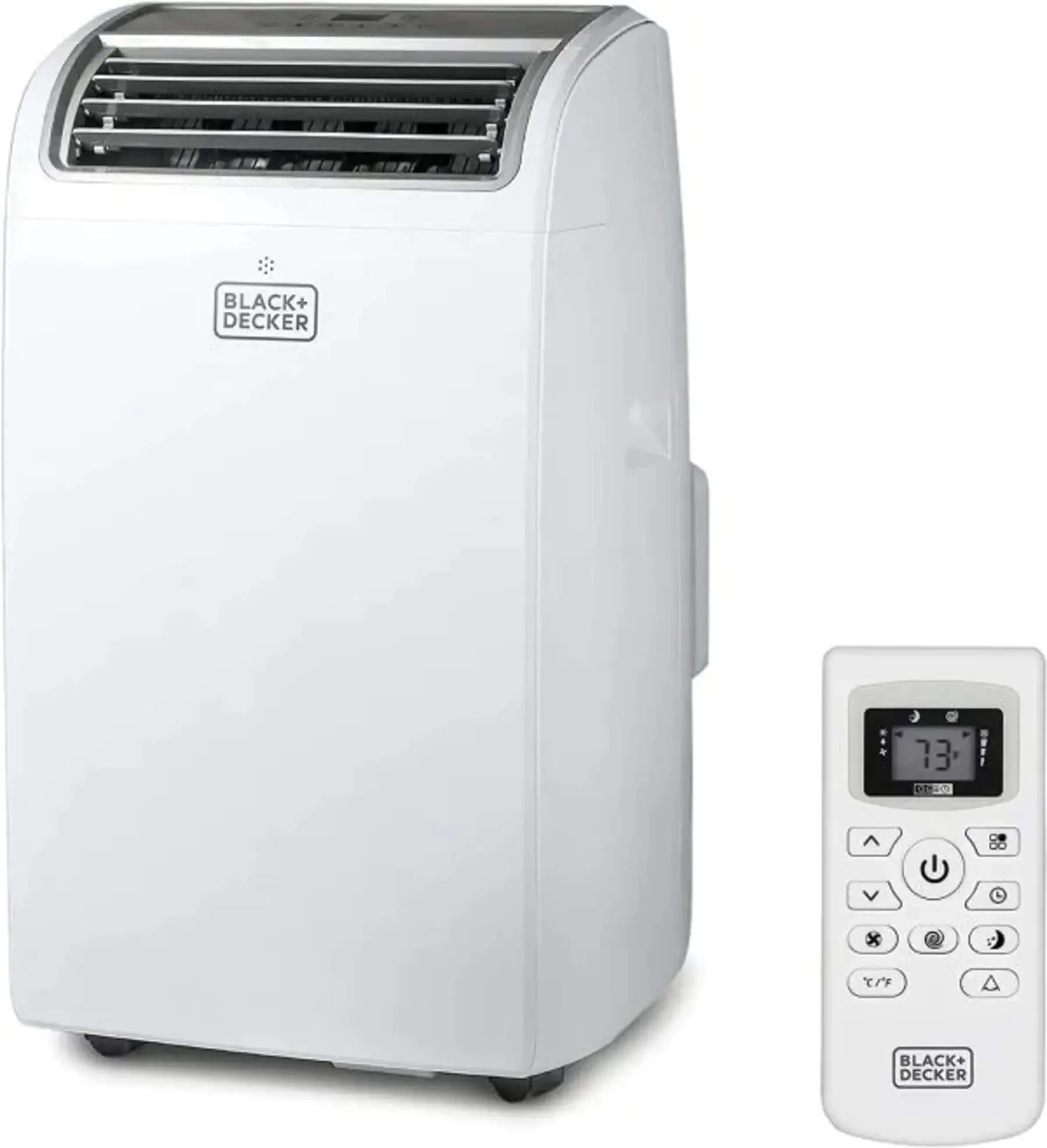 9a2baa814088400281c7cb94db786d06e87153f7c2eda682b59d5fc8f50c7f6e BLACK+DECKER Air Conditioner, 14,000 BTU Air Conditioner Portable for Room up to 700 Sq. Ft. with Remote Control, White