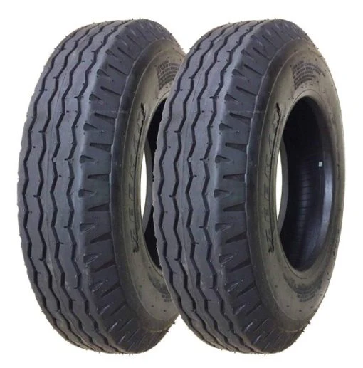 9aaa918bf007716b63df275612ca2b51d8f8e5875e366c394520289bca2103ef Heavy Duty Highway Trailer Tires 8-14.5 14PR Load Range G Set 2