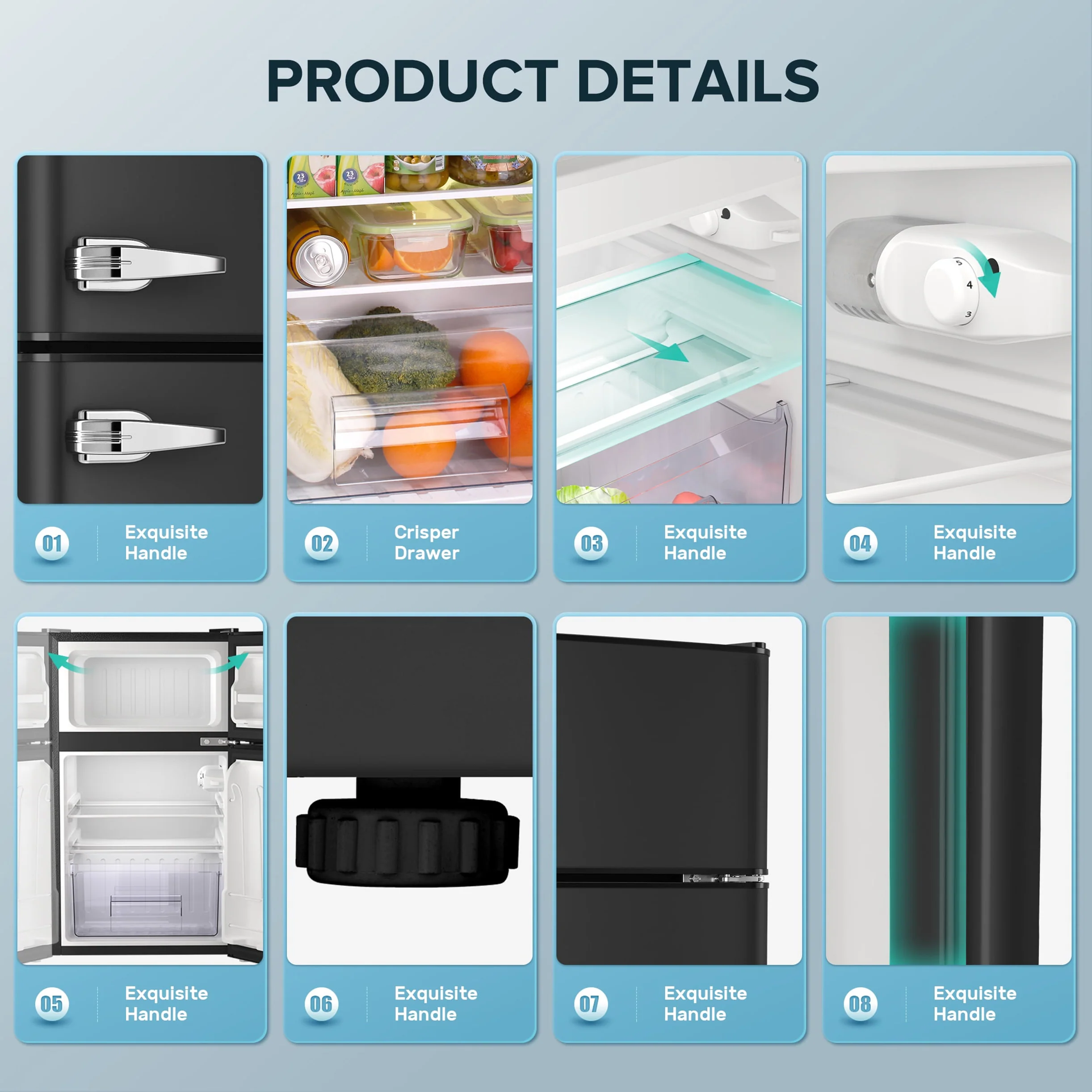 9c38c1c4222ea1f609850c4a44c38583642d33a4b5c9b4c4959571c0d59ae9d4 3.2 cu. ft. 2-Door Mini-Refrigerator in Black(RED)