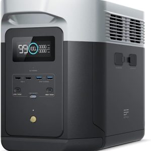 Portable Power Station Delta 2 Max ¨C 2400W Solar Generator(Delta 2 Max 2048Wh)