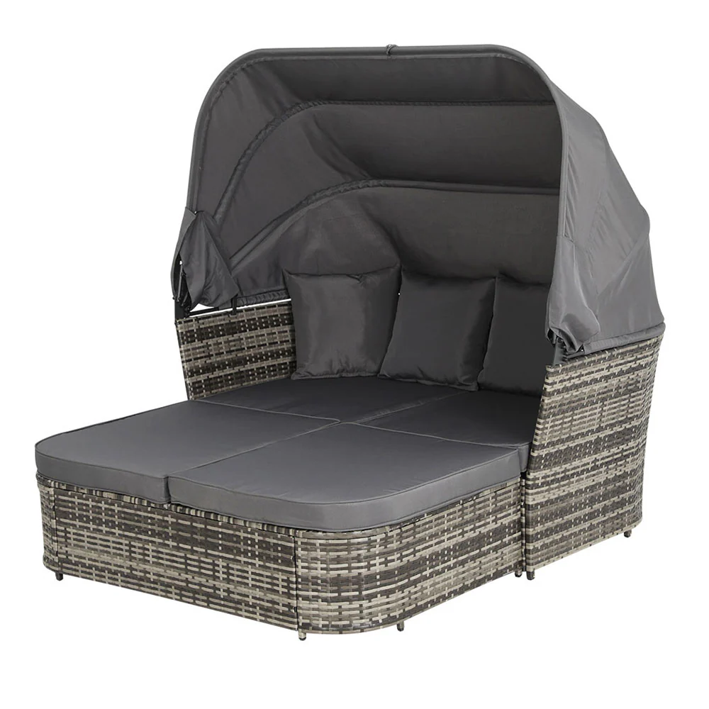 9ee166d9a8026afb3700cc84eeac70a3dc7f329e598bb1ec34016e18baf43346 Gardeon Outdoor Sun Lounge Setting Patio Furniture Wicker Sofa Garden Day Bed