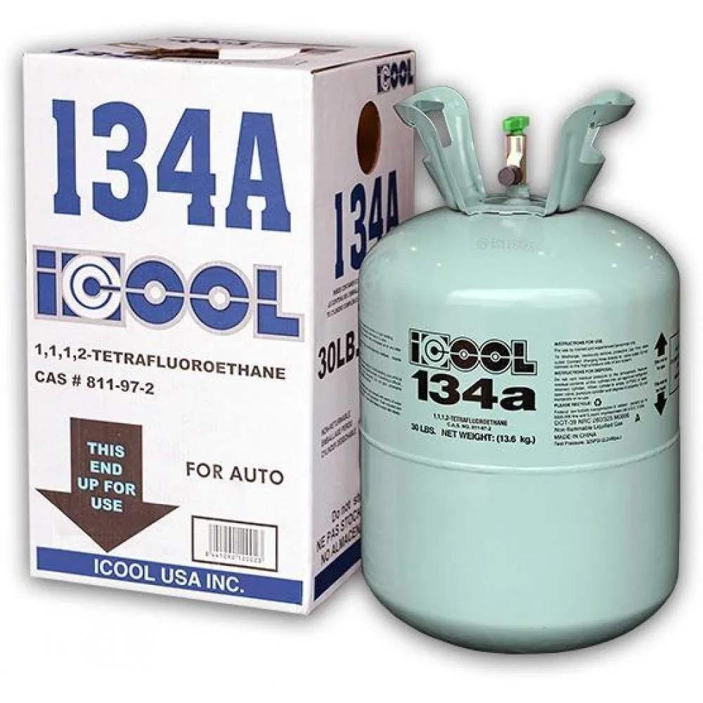 9f110165fa48daeaad47ddc5a3d19314fdab088cf9e60da6777cf2037880b42a R134A Refrigerant, Full of R-134A, Net 30LB Tank, Suitable for automotive air conditioners, refrigerators-Make in USA
