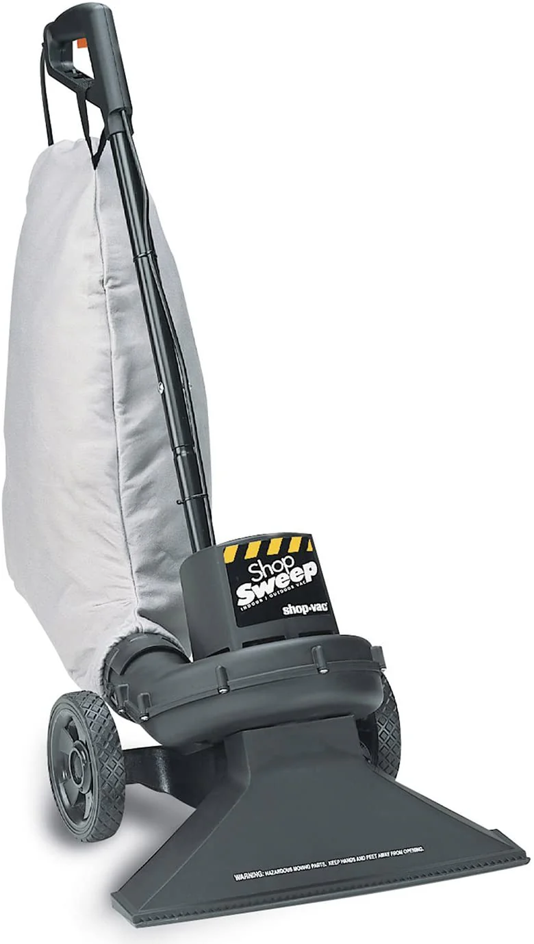 9f59de0ae6546132007038db693b85ffb401ef955aedfc4eefcf5d30957688c5 4050010 Shop Sweep Indoor/Outdoor Vacuum with 8-Gallon Collection Bag for Dry Pickup