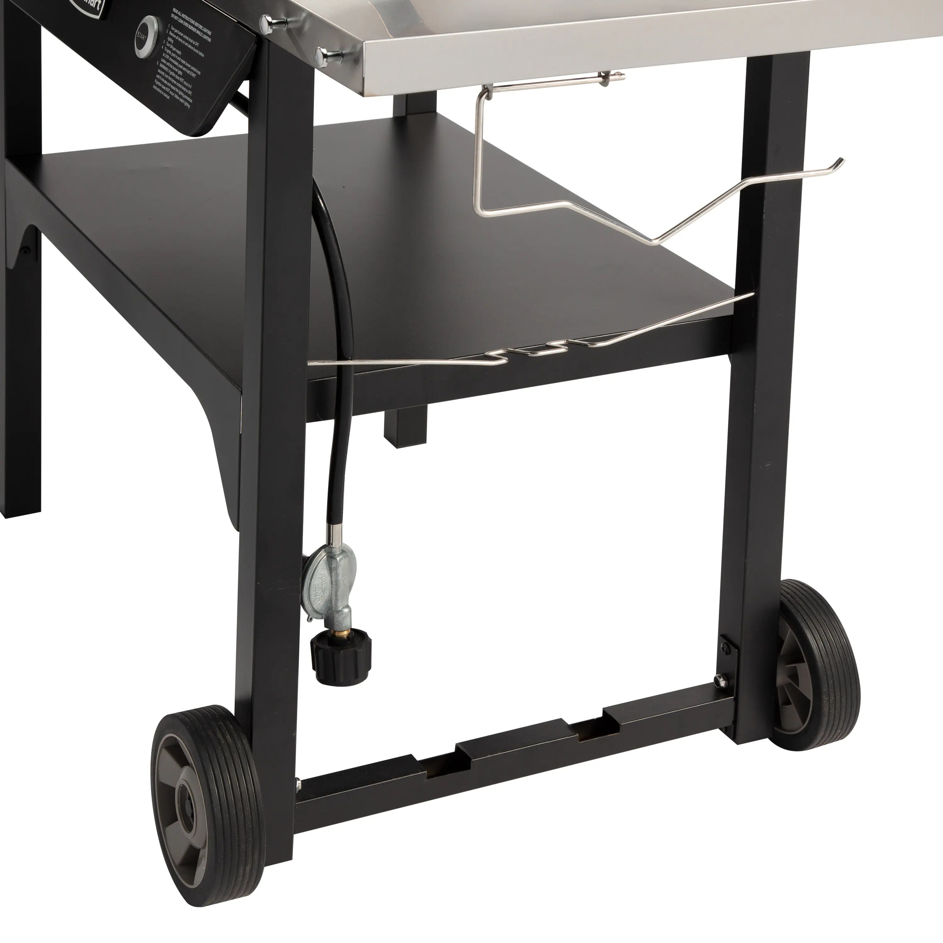 a065470422aa4a29f88838b88c991fbcdf9090f0b61a95d9e30d9013119d2db3 Cuisinart ¨C Outdoor Wok Station, 50,000 BTU Propane Outdoor Wok Burner w Prep Table, 14¡ä¡ä Carbon Steel Wok for Stir Fry, Searing, BBQ ¨C Black