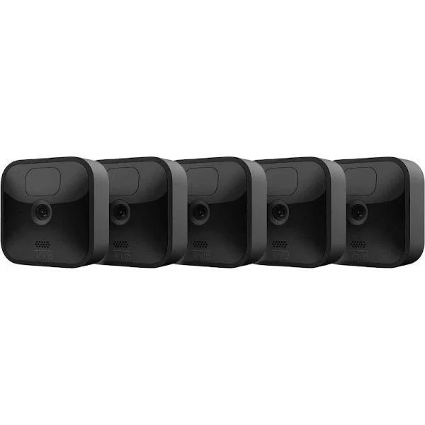 a34efae0089006cea233c676721a00a9a72a5be36d5ab65f009c9ac5fb0252db Blink Outdoor 5 Camera Kit Wireless, Weather Resistant HD Security Camera Motion Detection