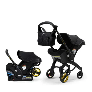 DOONA Infant Car Seat Stroller With Latch Base -- Open Box(Nitro Black)