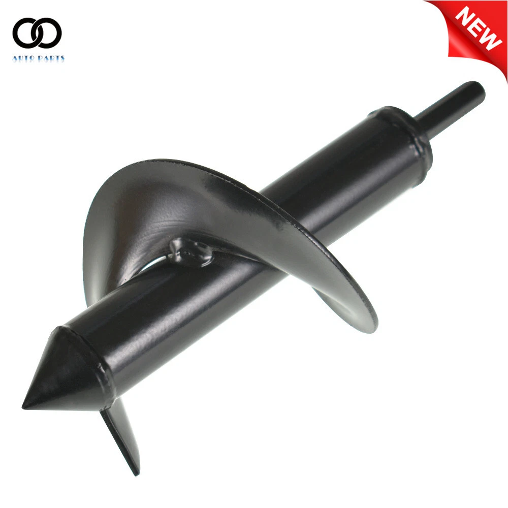 a744f24a05f7eacfbdfb1e64da26004df27697c12ba9c31ebe4a66669923a98b PURELY- 3'' × 7'' Auger Drill Bit Black Garden Plant Flower Bulb Rapid Planter Spiral