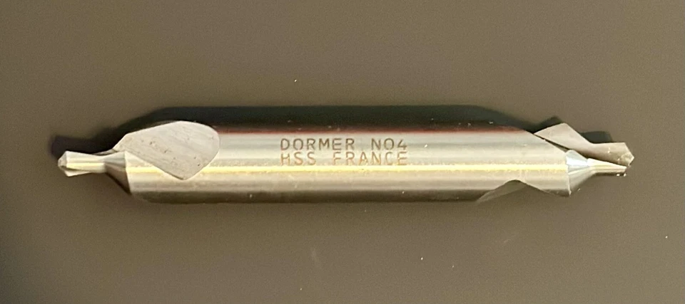 a7819e5ba6790111e1c4adc3ca7681e73ae411105af35e62b1b53ef33d5db2ed KNACK - Dormer A218N4 Centre Drill Bit/Countersink #4 Hss High Speed Steel 90 Deg