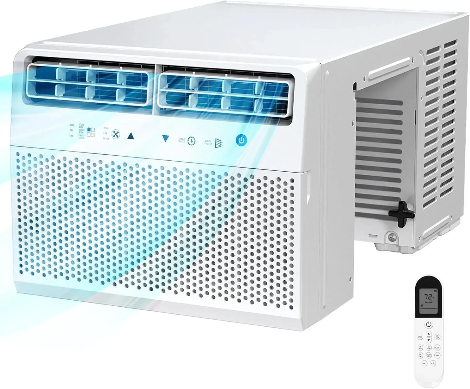 aaef5c5a83572c6420f8ee855157171a318a6c26d3d79840fc6960370cbc8068 Antarctic Star U-shaped window air conditioner 12000 BTU Ultra-quiet window air conditioner Cools(10000BTU)