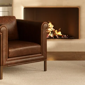 Bruges Lounge Chair(Chocolate Brown)