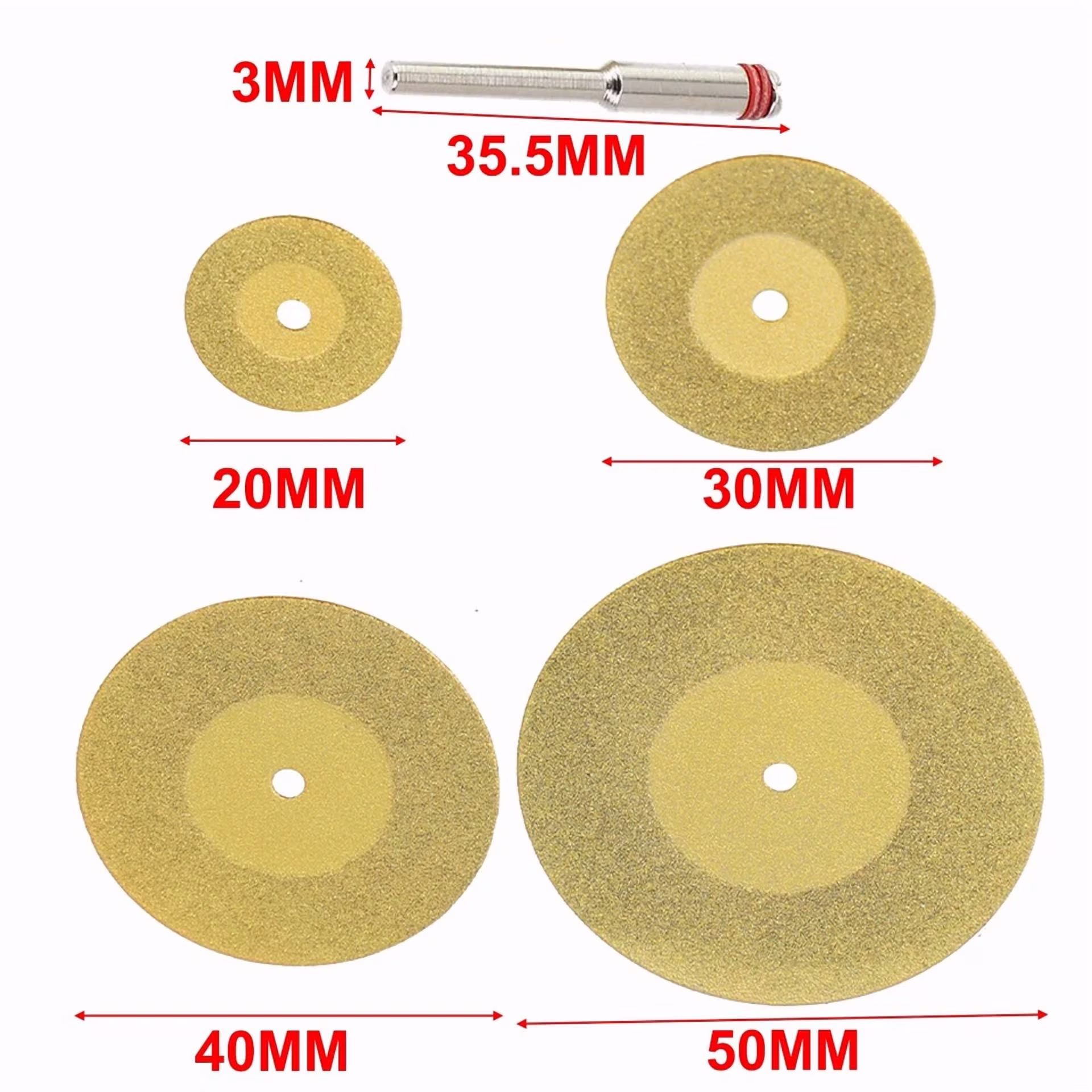 Diamond Saw Blade 20/30/40/50Mm Accessories Cutting Disc For Cutting Gemstone