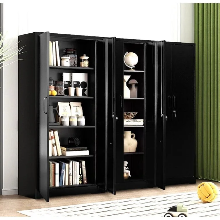ad0f4927793228cc6073e4a89b948bebf824a4b3400094f593479f859c72058f Metal Single Storage Cabinet(Black)