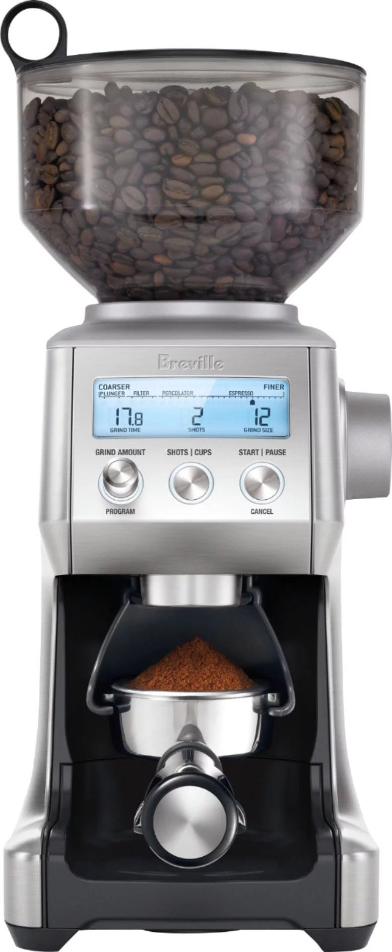 ae090b22a62cd806cc5fc60a9b0ee56b97261c344a98b8b9c460679cd804def0 Breville ?C the Smart Grinder Pro 12-Cup Coffee Grinder ?C Stainless Steel