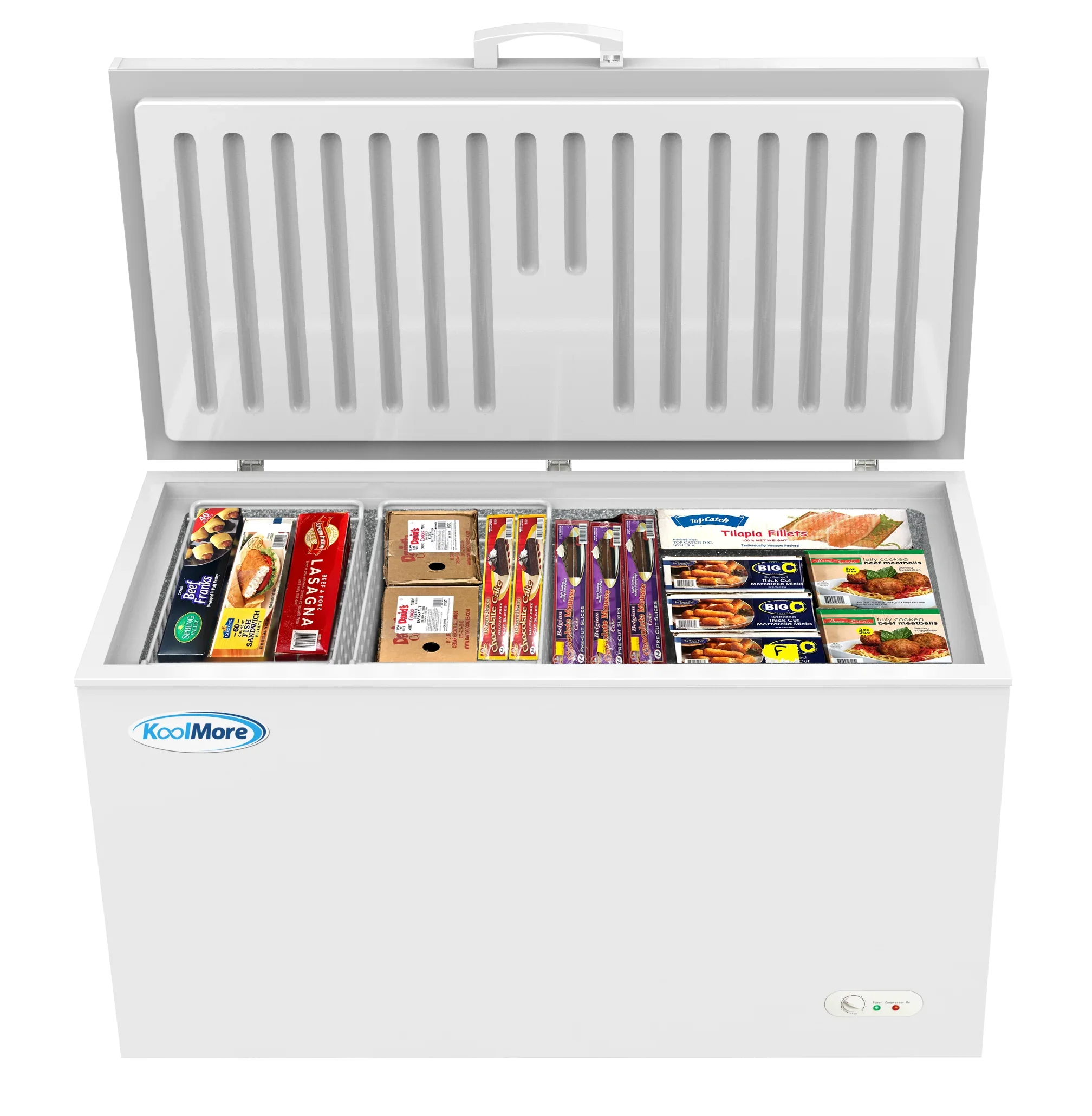 aee3a450153a7a338d1775a97f863a841f04d74b9283f9a6bb7f058f851e156e KoolMore 60 in. Commercial Chest Freezer 16 Cu ft.