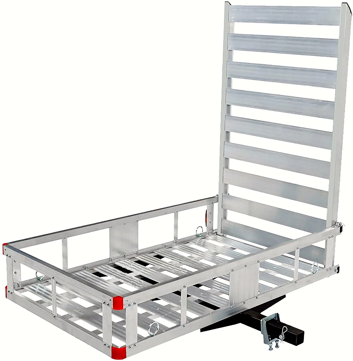aeecefe67fe802b1598410659594b1441cff245f4b02fae2ccc00ce8d427f7b9 80779 Aluminum Hitch Mount Cargo Carrier with 47¡ä¡ä Long Ramp, 1 Pack