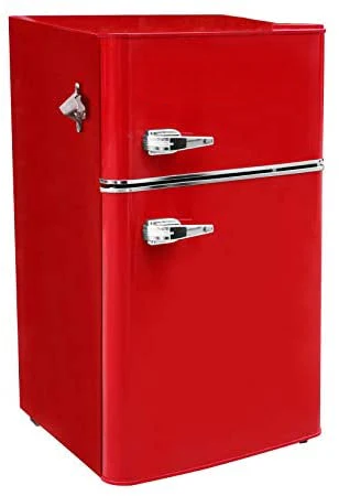 b21b76bdb869b2ea1872455fd05813eb79476371c15fcc45e1e1891638a8a669 3.2 Cu ft Two Door Compact Refrigerator with Freezer