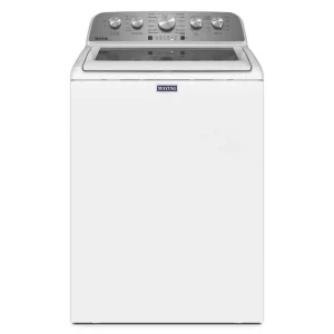 Maytag Top-Loading Washing Machine with 4.8 Cubic Foot Capacity and Extra Power Boost, White ¨C MVW5430MW