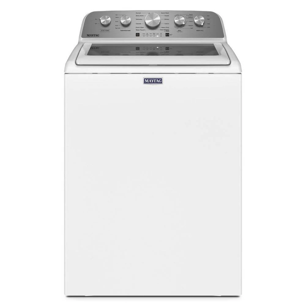 b26320348d162fc4376b749d20ddbdc37fb71767c11b0bdd375b2d275b7628ec Maytag Top-Loading Washing Machine with 4.8 Cubic Foot Capacity and Extra Power Boost, White ¨C MVW5430MW