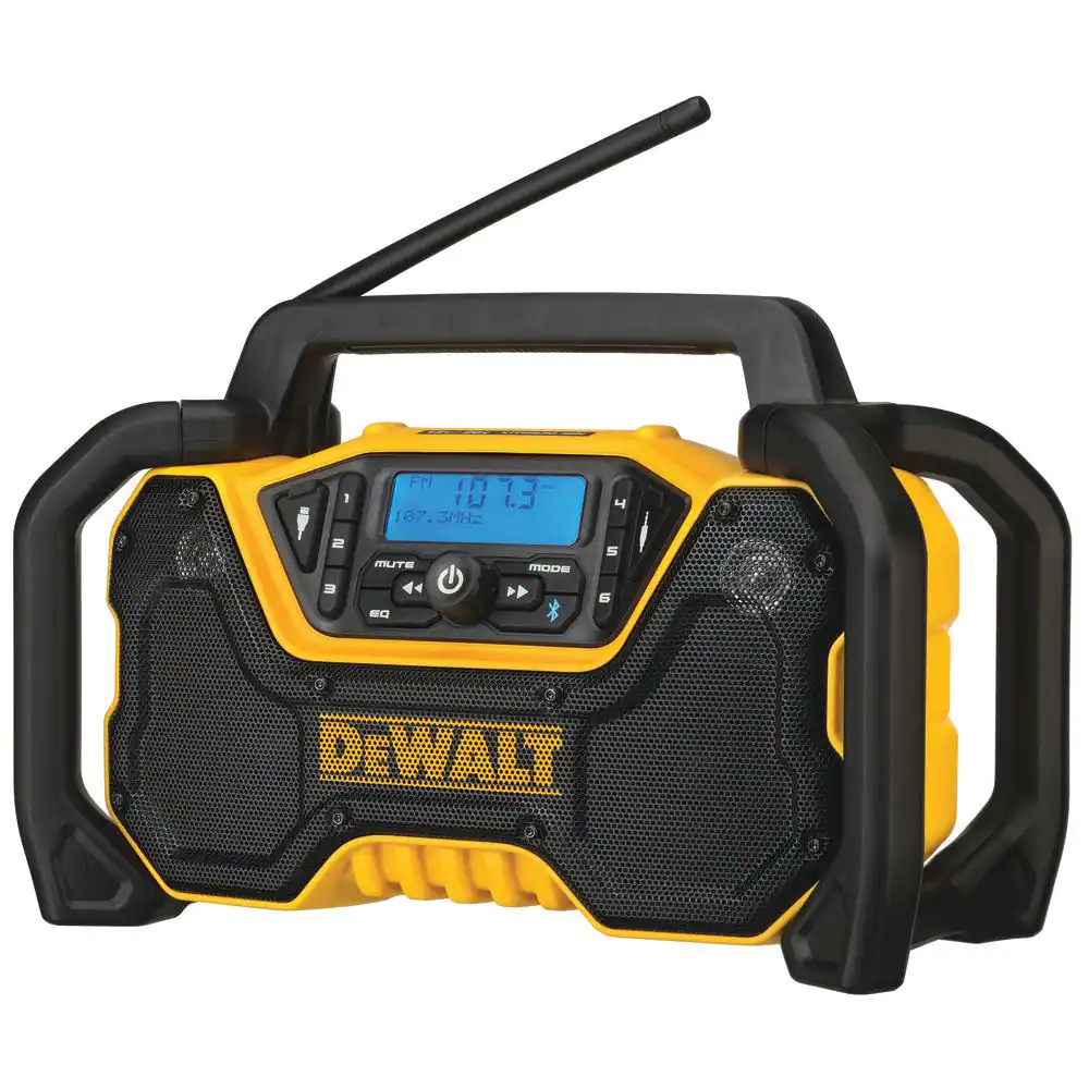 b4e5ff96ae755c94a9f828a489d11b104fcd380898ddb155e93f6606939a7f43 DCR028B 20-Volt MAX Compact Bluetooth Radio (Tool Only)