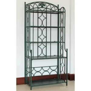 Mandalay 5-Tier Iron Baker's Rack(Bronze Hammered)