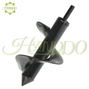 PURELY- Black Auger Drill Bit 3''× 7'' Garden Plant Flower Bulb Rapid Planter Spiral