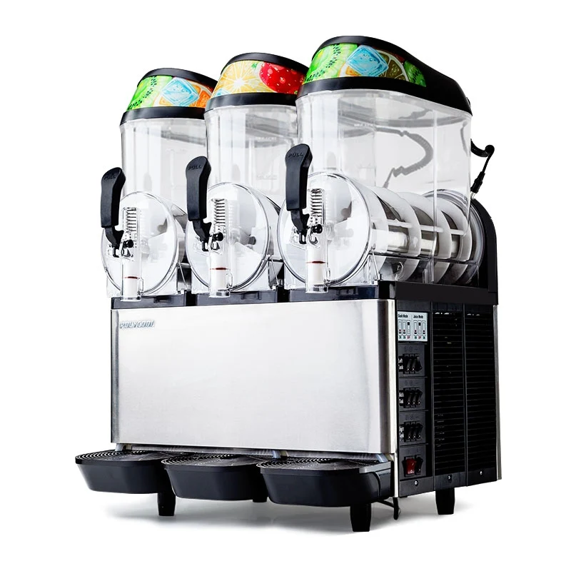 b7cf60366b65c2767102a6e9763b35441cbcdb14e8543d117a00ef80a7e7d770 POLYCOOL 36L Slushie Machine Granita Commercial Slush Slurpee Maker Slushy Juice