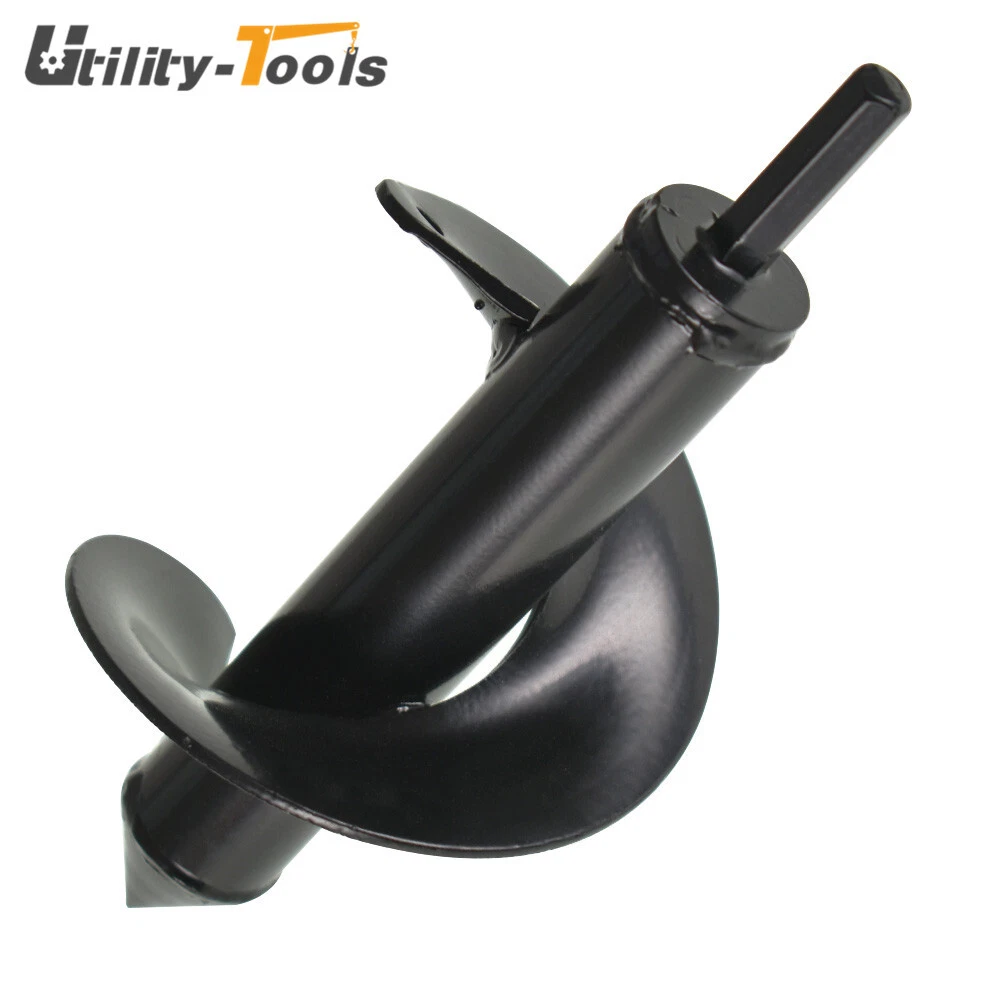 b8c285ea4d6b26c6634ccc90258f0dce24fce972be81fde229ec869c5f4978e7 PURELY- 3 In × 7 In Auger Drill Bit Garden Plant Flower Bulb Rapid Planter Spiral