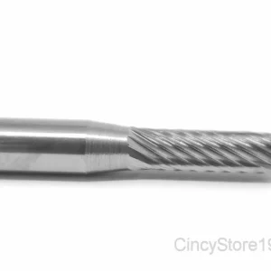KLYNE - Sc14S Cylindrical Radius 3/16" Carbide Burr Bur Tool Die Grinder Bit 1/4" Shank