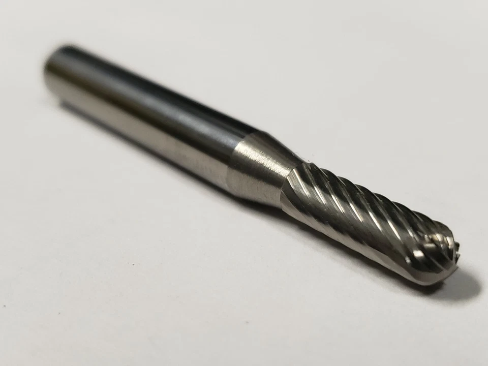 bbe0c0e067873408f16482a33e4026a91331f7e86db7c4fbbe6d3925822e5a16 KLYNE - Sc14S Cylindrical Radius 3/16" Carbide Burr Bur Tool Die Grinder Bit 1/4" Shank
