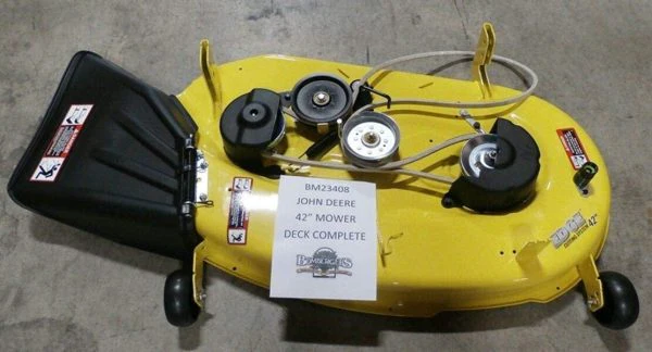 bbea358920fe17a7fc015c8515adb31d42335f3804ccdcd067c8a7896e5ee0fa John Deere 42 mower deck complete ONLY FITS Z225 mowers BM23408