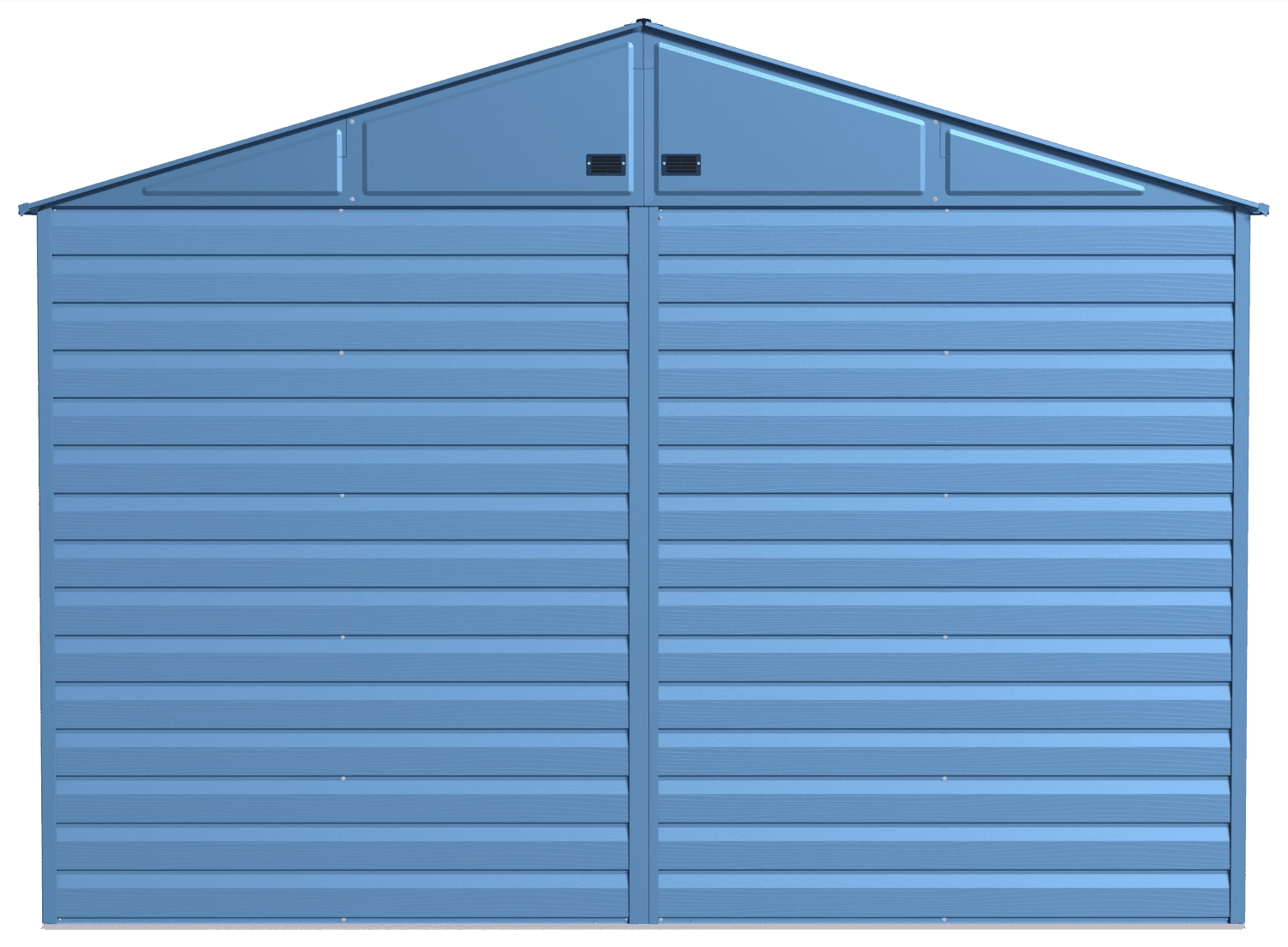 bd22feda2551a355c75f9ca985ee26c57cf0dfd213845a85bc7fac6501f41115 2025 Arrow Select Steel Storage Shed, 10x14, Blue Grey