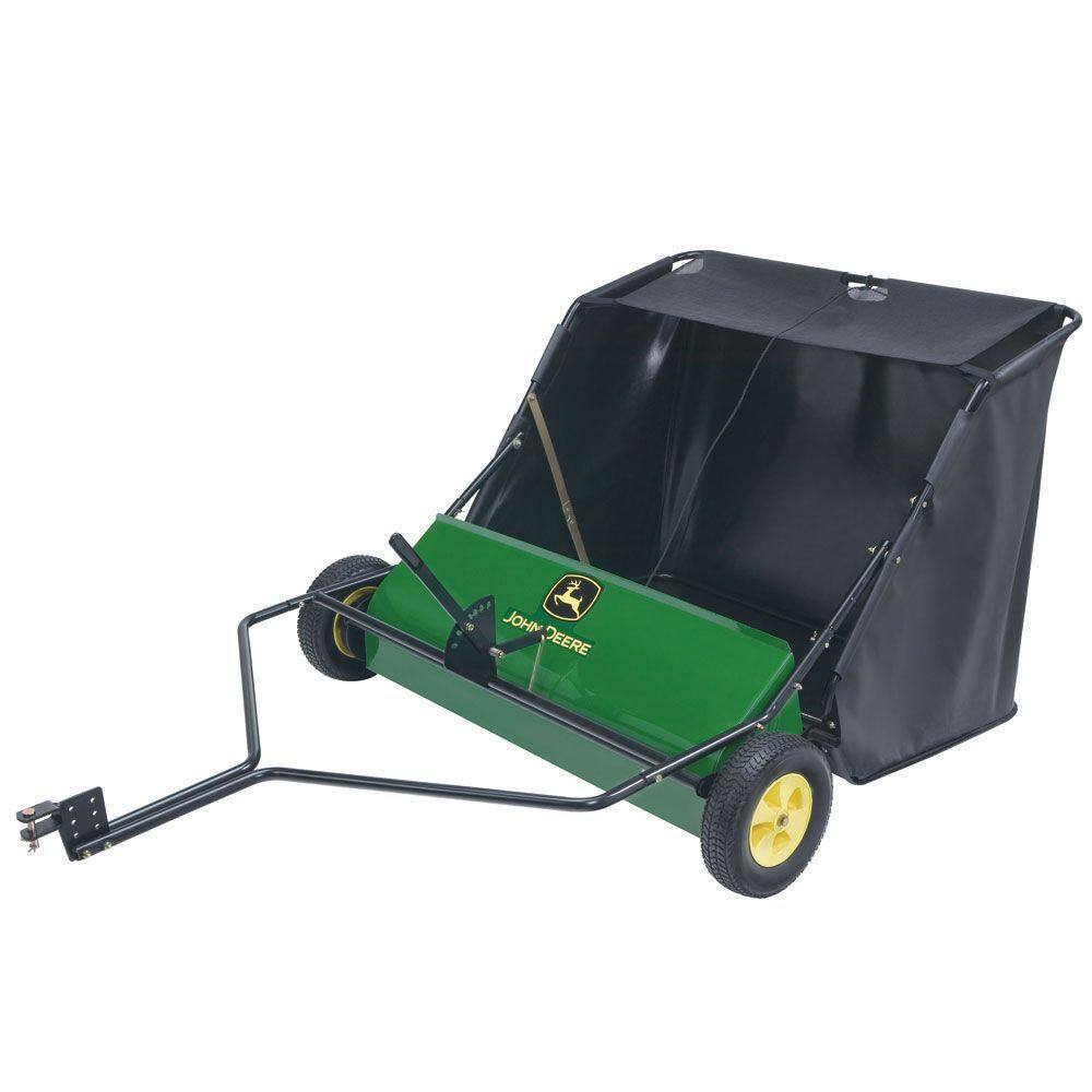 bdcbbf2672b15b6d85208c7eb72a574a7ae3c877ff1899f1a07565452bda114a John Deere 42¡ä¡ä Tow-Behind Lawn Sweeper, 24 cu. ft. Capacity, Adjustable Brushes