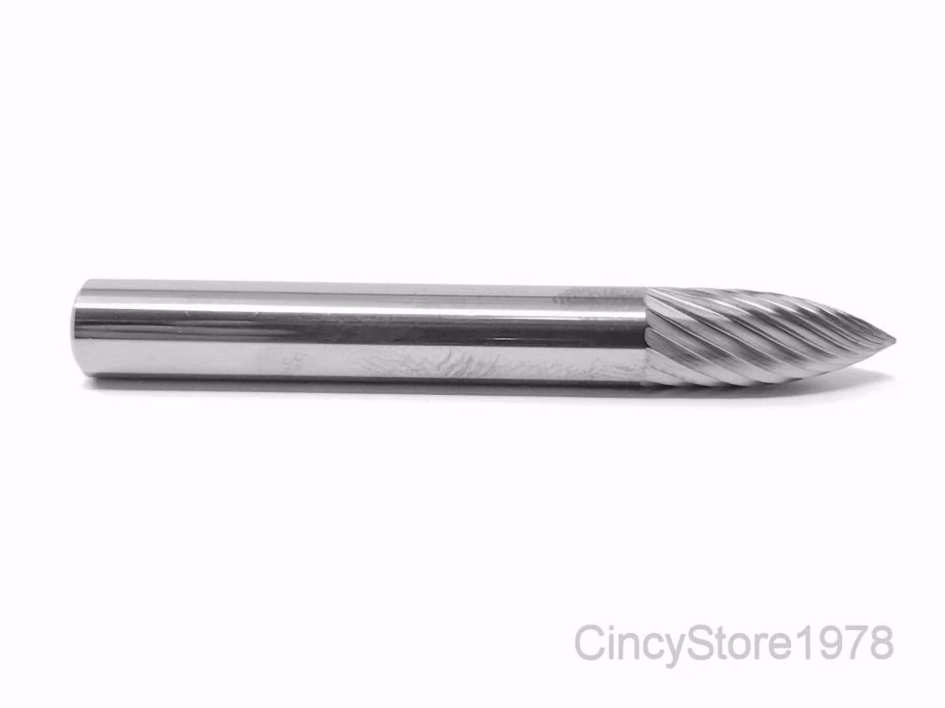 bf0c2a4f751adc5b327ba9b326539f645bacc6d0db5cdc605d4f8785224d9431 KLYNE - Sg1S Tree Shape 1/4" Carbide Burr Bur Tool Die Grinder Bit 1/4" Shank New