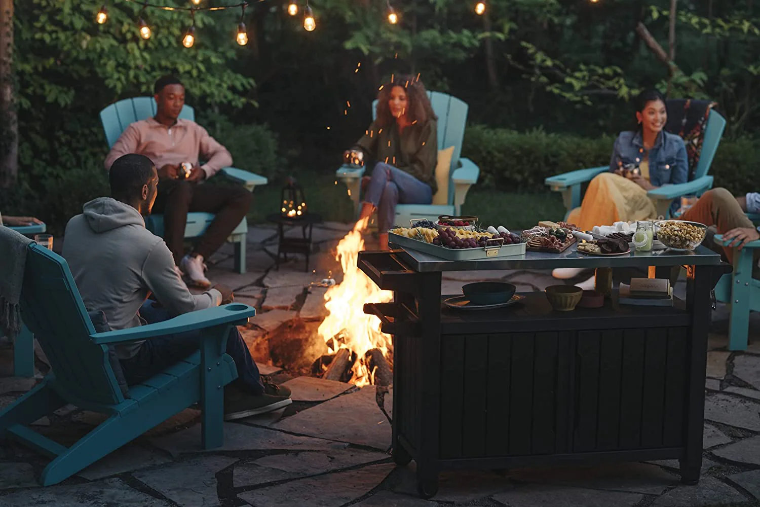 bf889fef0ac85a9c7b84ae5055ec76af54fcc5e51eeddc3d497a01de53dfdb3d Keter Unity XL Portable Outdoor Table and Storage