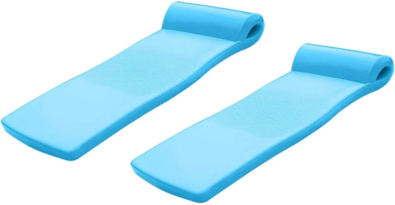 c12bbb8053db654df6fa048130d459d3b1659ec1b3f4a9961602df816d03c1f3 Adult Outdoor Swimming Pool Lounger Raft (2 Pack)