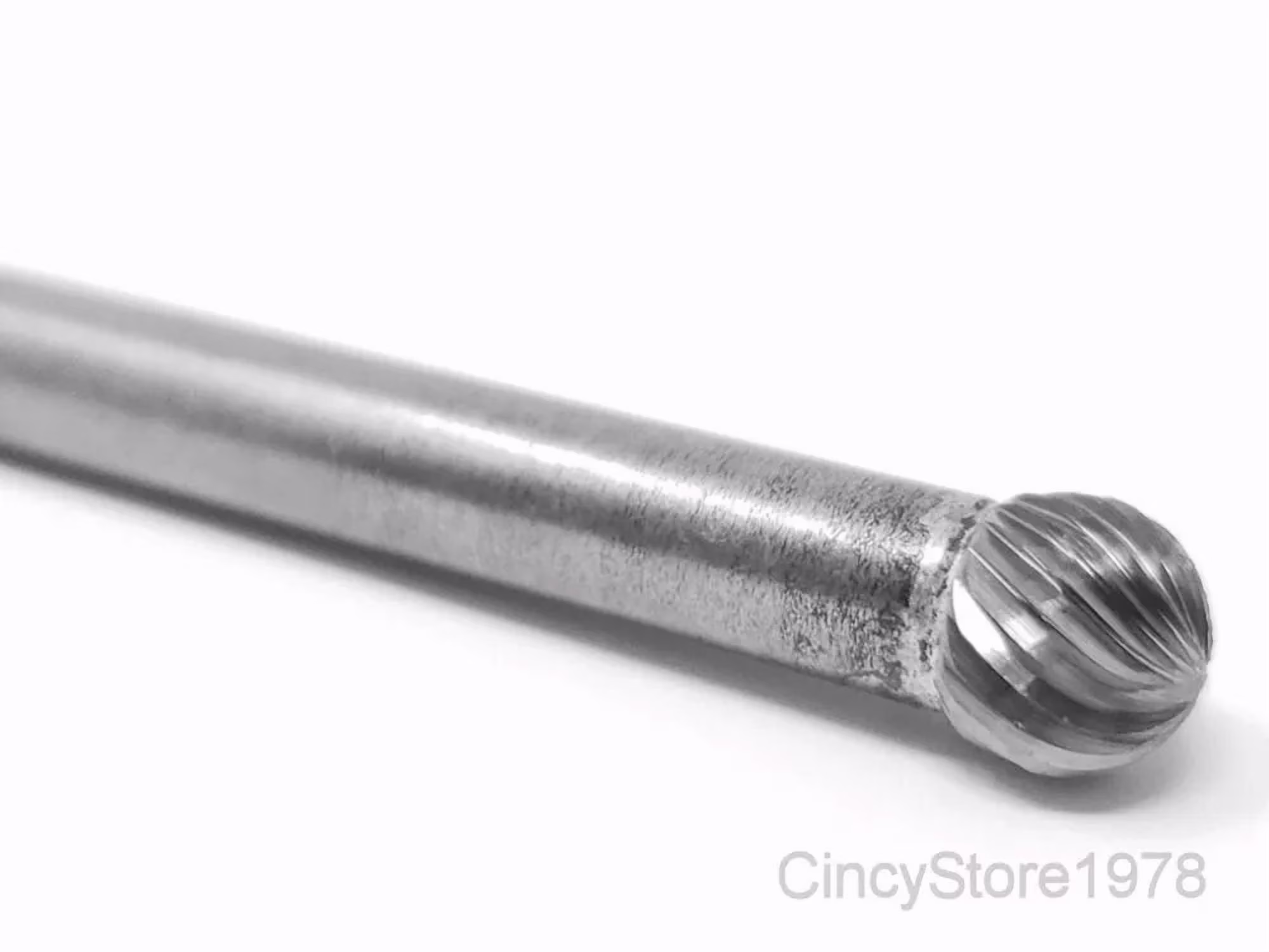 KLYNE - Sd2S Ball Shape 5/16" Carbide Burr Bur Tool Die Grinder Bit 1/4" Shank