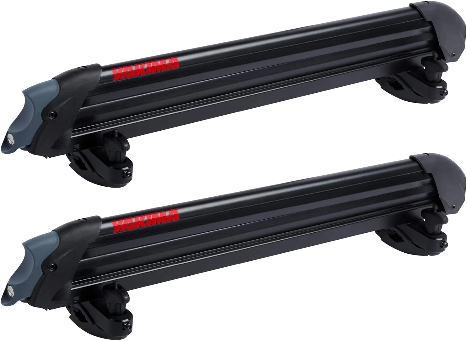 c1b48714b96bbe9047b973f54b79370c24f7ed1540b257dac7a4777bf578d8e2 Yakima, PowderHound 6 Ski Snowboard Mount, Fits Up to 6 Pairs of Skis or 4 Snowboards, Rides Quietly, Fits Most Roof Racks, Black