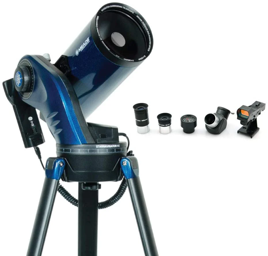 c219a35784001e829cfe1cdf7142b4f1b3f587ddecab7ad4bd578aac797eb0cd 218006 StarNavigator NG 125 Maksutov-Cassegrain Telescope, Black