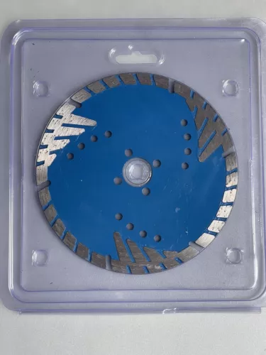 c238f9001769bbf7b8bad59a02b2d42981228c656e892320c0af4dff24247938 KLYNE - 6'' Dry Diamond Turbo Saw Blade Cutting Disc For Angle Grinder Concrete/Bricks