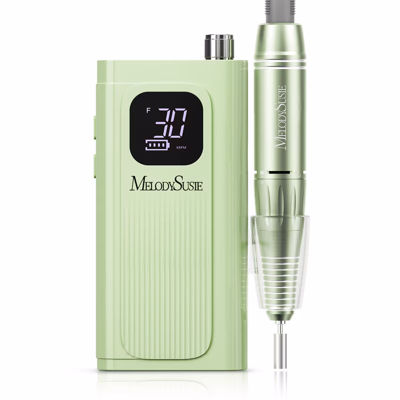 c5839490d813390a7367694183c724035898d3bec491d6829fe3c564d03a253d MelodySusie SC300F Electric Nail Drill Machine,30000 RPM Cordless Rechargeable Nail File Kit for Acrylic Gel Nail Care Manicure Polishing Set,Purple