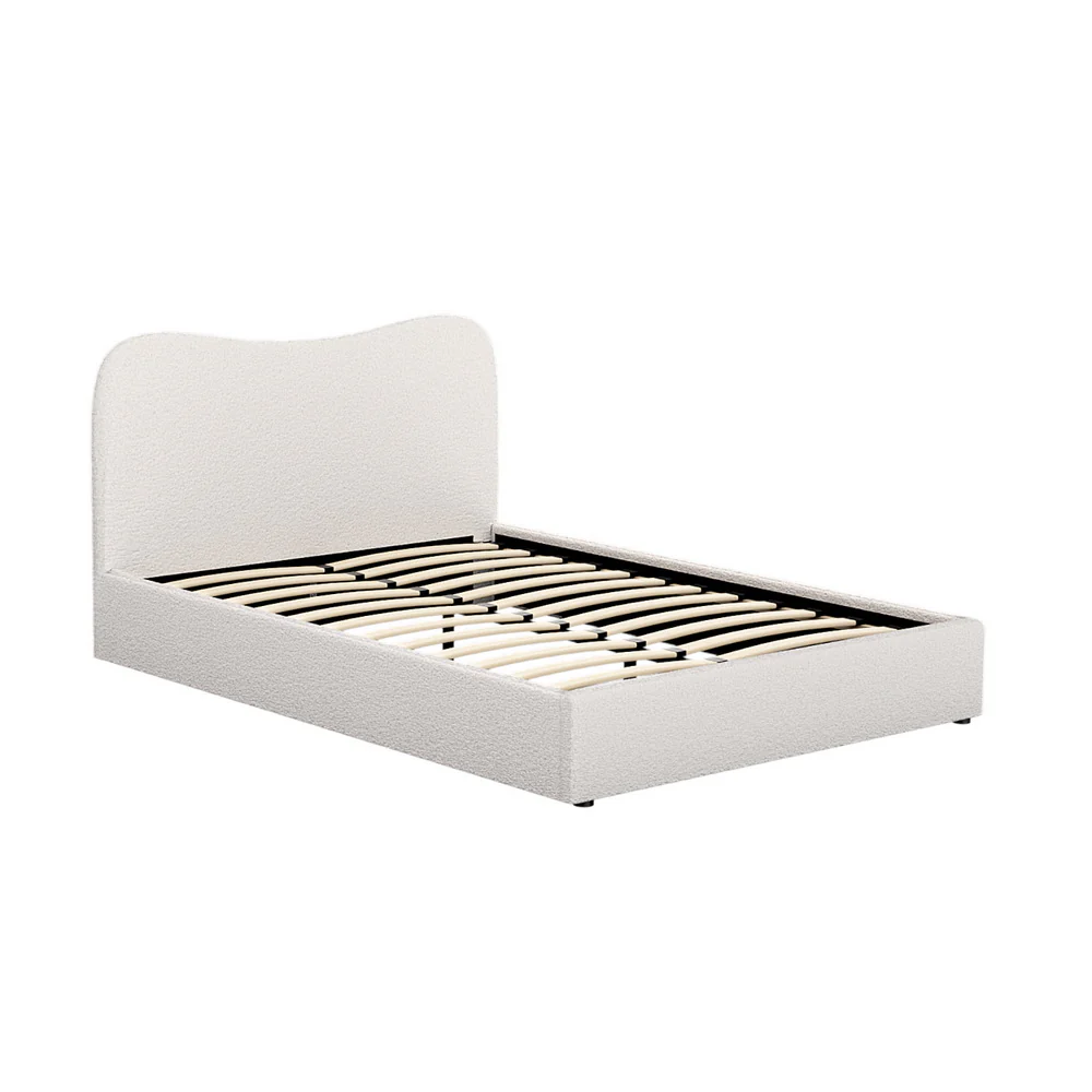 c5b2aedbfc47b723fa94d9953686fbdf3bbb35f8d7195aaaaf410d6dda1f7d9c Artiss Bed Frame Double Size Boucle DARA