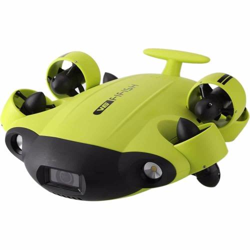 c5b6b0387caeb7b38c5250bd9eff2ac3a77d2017f6618584c92b4d8f8d8d7de5 QYSEA FIFISH V6 Underwater Drone, 4K UHD, 162¡ã Wide-Angle, 328ft Depth, 6 Thrusters, VR Control(Default Title)