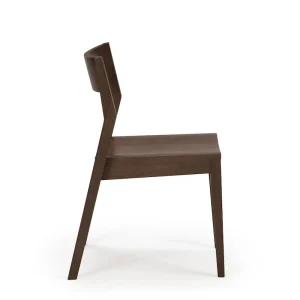 Plank and Beam Modern Solid Wood Dining Chair(White)