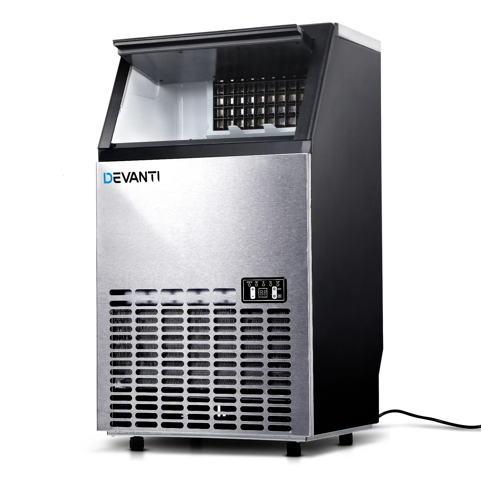c83293fa165dabe74f0ff87bf55f13ba10b0c63559f6373f778aa10f4a23bf6d Devanti 60kg Commercial Ice Maker Machine