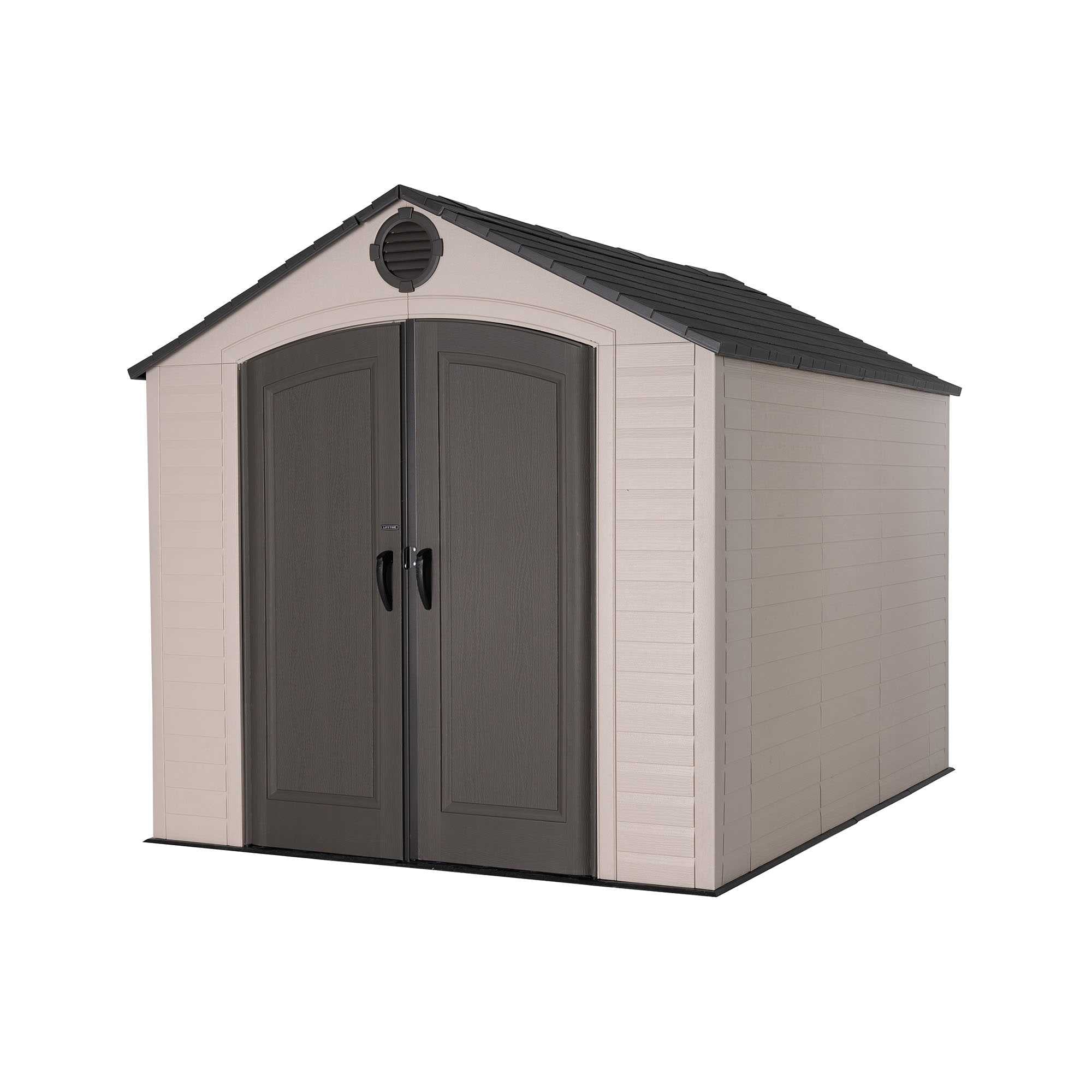 ca250a23de69294ead3e33fc98d9de211f89d537198abfb745c08911fc4d3dbf 2025 Lifetime 8 Ft. x 10 Ft. Outdoor Storage Shed