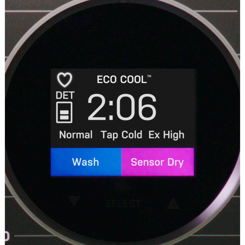 ca608e3eb04591a9b7267b184186c266cb7da7b3d0c5e8ac880d902e9b90b00b 2025 Profile 4.8 cu. ft. UltraFast Combo Washer Dryer with Ventless Heat Pump Technology in Carbon Graphite