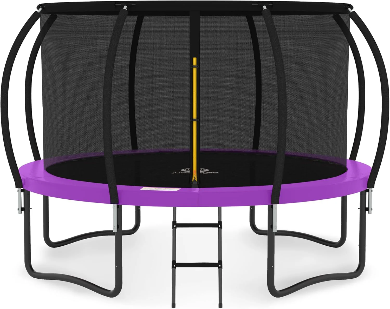 cbd0d222b5ecd56670cbd4e1ba650f907650fa3c7f24e7a03ed9c001049ed573 ASTM Approval Outdoor Trampoline for Kids(Orange Black/12FT)"