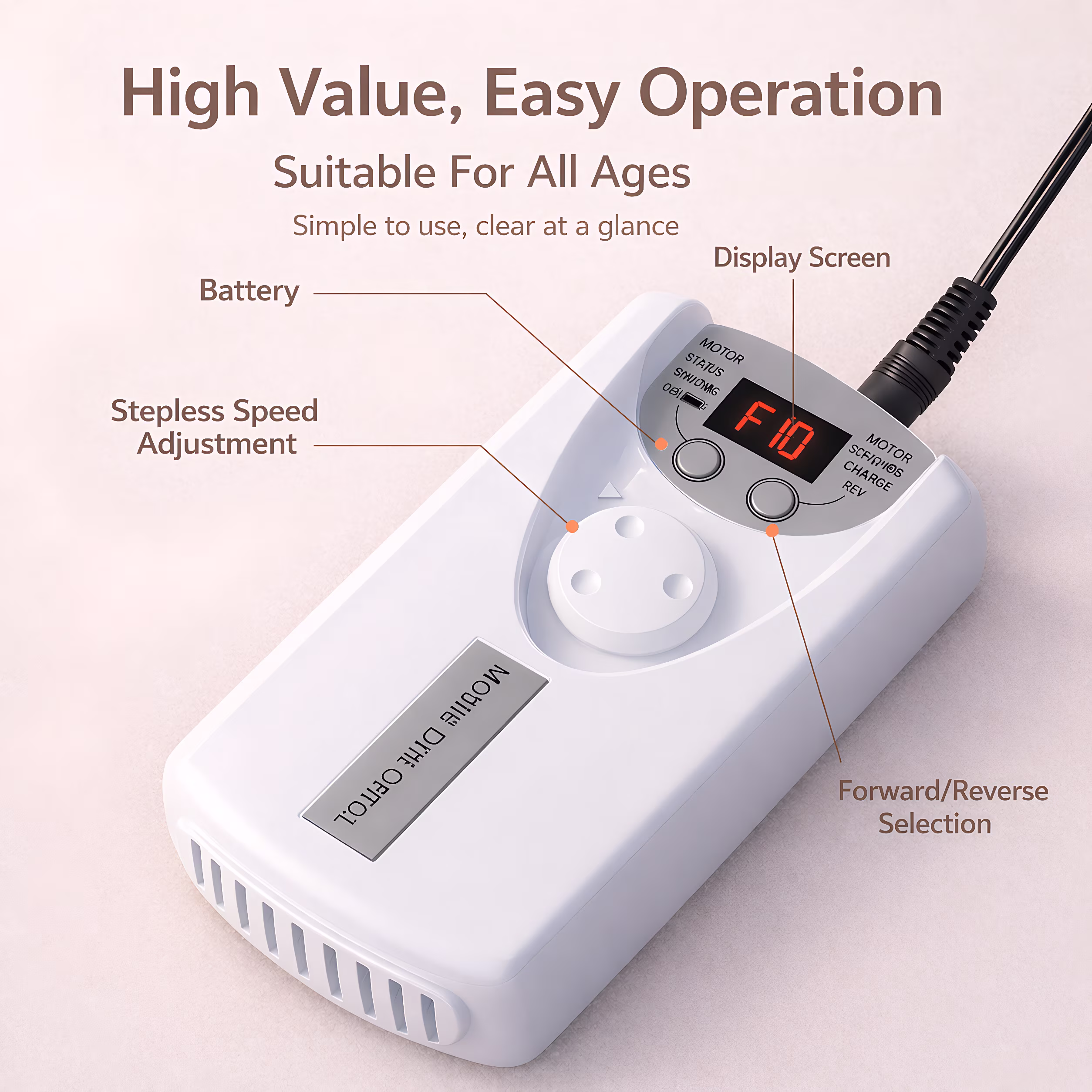 cc269e8b8f296b3313d82da3b2b1fbb087eef4dcf0cec94ea794c22abebf2e52 STARBIAO Electric Nail Drill Kit 40000 RPM, Rechargeable Cordless Nail File with LCD Display, Low Heat Low Noise Low Vibration, E-File for Acrylic Gel Nails, Manicure Pedicure for Home Salon