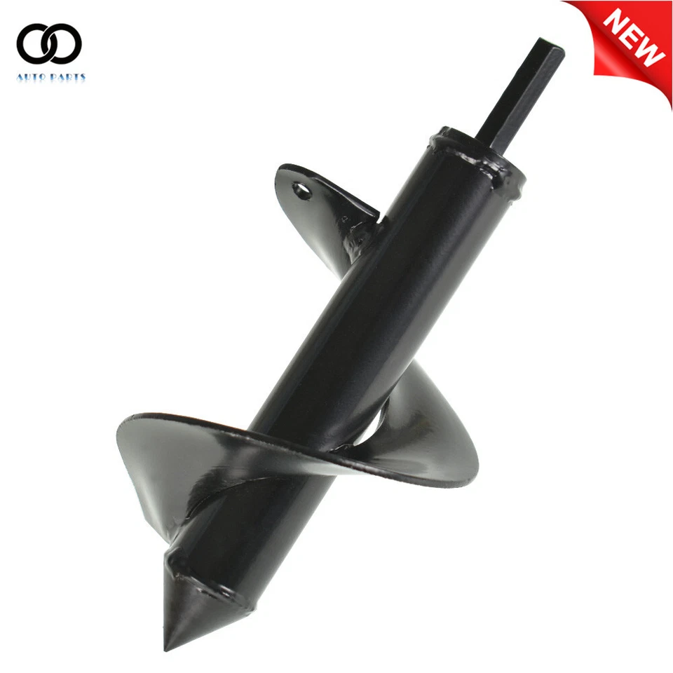cdc8bfbccb9ee60456eba5ec64375564d36c3f8333aafdb06c3b48a1e997545f PURELY- 3'' × 7'' Auger Drill Bit Black Garden Plant Flower Bulb Rapid Planter Spiral