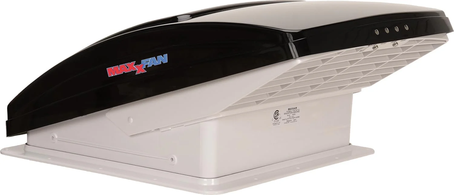 ce9d40269d5eb370e6bf8342c3e1d587db512330c85cae209083f50f0297029a Air 00-07500K MaxxFan Deluxe with Remote - Smoke, Black